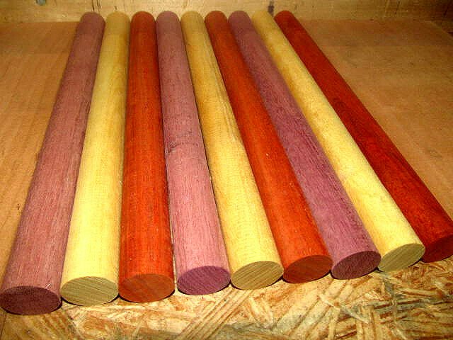Multi Color Dowels Pic 02